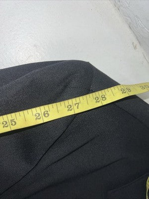 New Men’s Circle S Black Suit Jacket 56L #25832 S-610
