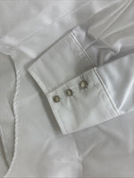 New Men’s Panhandle Slim White Long Sleeve Pearl Snap 16.5 Large CC-59