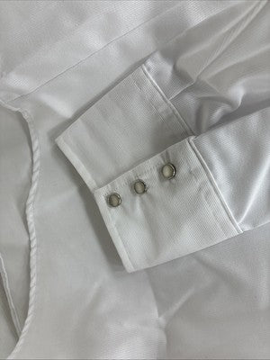 New Men’s Panhandle Slim White Long Sleeve Pearl Snap 16.5 Large CC-59