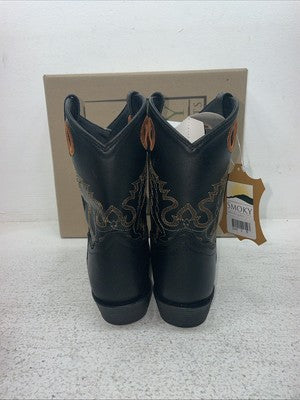 New Kids Black Smoky Mountain Cowboy Boots. 3242 C 3. 23-160