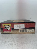 New Kids Black Texas Brand Cowboy Boots. C 2500 13.5 13 1/2 D. 23-69
