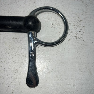 New Weaver 4 1/2” Driving Half Cheek Rubber Pony Bit #25-5330 BB-510