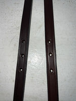 New Tough 1 Dark Oil Straight Leather Stirrup Hobble Strap 1/2x12 #56-1132 R-509