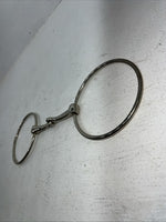New Professionals Choice Large O Ring Snaffle 5” Mouth 5 1/2” Ring T-502