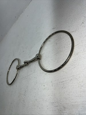 New Professionals Choice Large O Ring Snaffle 5” Mouth 5 1/2” Ring T-502