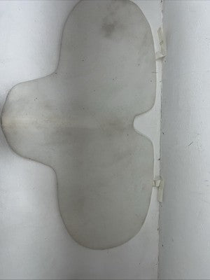 New White Wool English Saddle Seat Cover PP-20