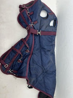 New Circle Y Blue Purple Horse Winter Neck/Face Cover Large FF-602