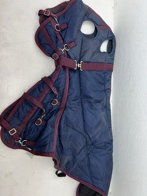 New Circle Y Blue Purple Horse Winter Neck/Face Cover Large FF-602
