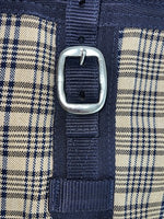 New Blue Plaid Turnout 84” Horse Blanket PP-21