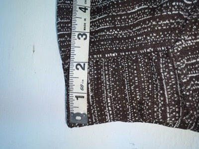 New Vintage Brown Speckled Panhandle Slim Polyester Pants #12406 XX-14