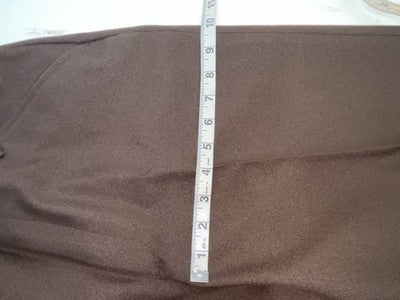 New Vintage Brown H Bar C Polyester Pants #477 3A-38