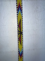 New Brown Genuine Leather Beaded 30” Belt JJ-159