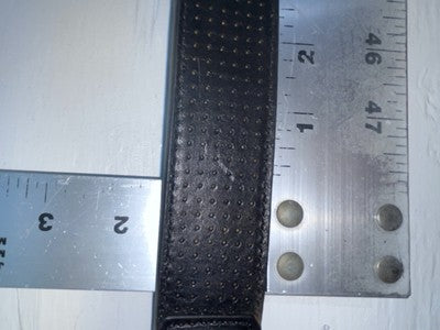 New Black Genuine Leather HD Xtreme 46” Belt #N2711001 NN-126