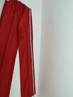 New Vintage Red Panhandle Slim Polyester Pants #1616 ZZ-56