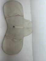 New Millers White Wool English Saddle Seat Cover PP-18