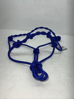 New Tough 1 Blue Knotted Rope Training Halter #50-1090 G-506