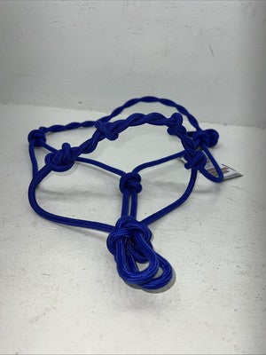 New Tough 1 Blue Knotted Rope Training Halter #50-1090 G-506