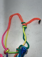New Tough 1 Rainbow Pony Rope Halter #50-1020 G-509