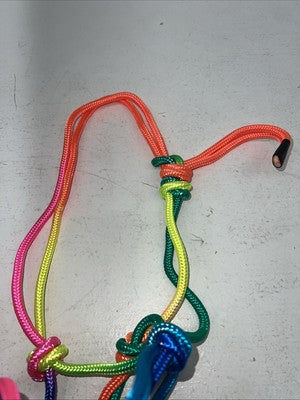 New Tough 1 Rainbow Pony Rope Halter #50-1020 G-509