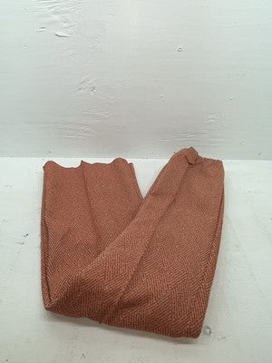 New Vintage Oranges Checkered Panhandle Slim Polyester Pants #1212 ZZ-79