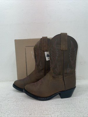 New Kids Brown Smoky Mountain Cowboy Boots. 3531 C 12. 22-84
