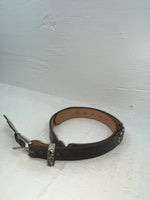 New Brown Genuine Leather Nocona Hinge 32” Belt #416 JJ-117