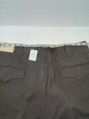 New Vintage Gray Circle S Polyester Pants #8542 3A-113