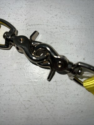 New Star Rider Yellow Nylon Split Reins #8835 Y-14