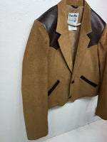 New Women’s Pioneer Wear Brown Jacket 44 #12421 CC-601