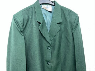 New Women’s Comfort Riders Green Hunt Meister Riding Coat 18 Long II-610