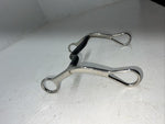 New Ride On 5 1/2” Curb Bit Medium Port Sweet Iron #25-5590 T-505