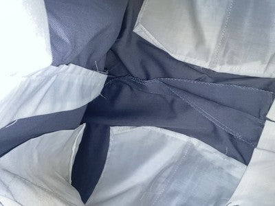 New Vintage Blue Ranch Polyester Pants #P1023 SS-27