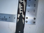 New Cow Print Genuine Leather Nocona Black Stud 46” Belt #N2440501 NN-136