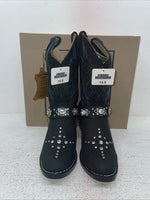 New Kids Black Smoky Mountain Cowboy Boots. 3283 C 13.5 13 1/2. 23-88