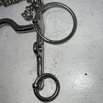 New Congress Leather 5” Pelham Port Bit #47832 LLL-20