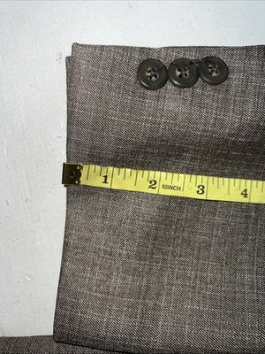 New Men’s Circle S Brown Suit Jacket 48R #25832 T-607