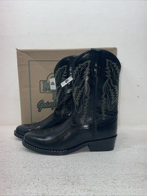 New Kids Black Smoky Mountain Cowboy Boots. 3054 C 3. 23-134