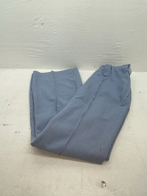 New Vintage Blue Checkered Dickson Jenkins Polyester Pants #536 VV-73
