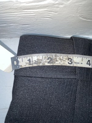 New Vintage Black Circle S Polyester Pants #CSP10 SS-1