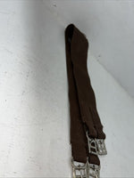 New Silver Fox Brown Nylon 40” English Girth #24-900 EE-16