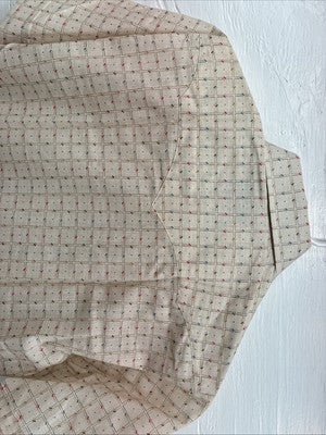 New Men’s Panhandle Slim Tan Designed Short Sleeve Pearl Snap 15 Medium T-40