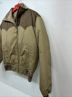 New Men’s Tempco Brown Large Puffer Jacket RR-31