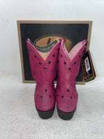 New Kids Pink Ariat Cowboy Boots. 10012798 3 M. 22-2