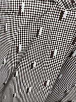 New Men’s Tem Tex Brown Designed Long Sleeve Pearl Snap 17 XL O-49
