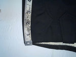 New Vintage Black Western Girl Polyester Pants #77 SS-70