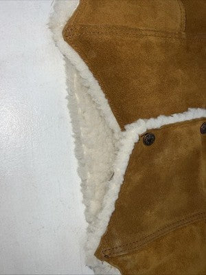 New Men’s Brown Steer Brand XXL Wool Vest WW-24