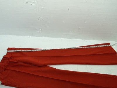 New Vintage Orange Panhandle Slim Polyester Pants #1215 ZZ-64