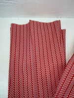 New Vintage Red Checkered Panhandle Slim Polyester Pants #8042 ZZ-70