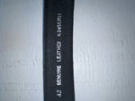New Black Genuine Leather Nocona 42” Belt #N2450701 JJ-76