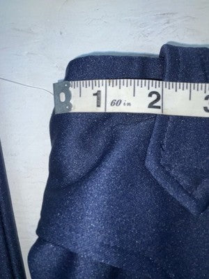 New Vintage Blue Western Heritage Polyester Pants #G31 XX-31